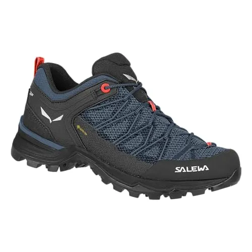 Salewa MTN Trainer Lite GTX Damen Zustiegsschuhe - Wanderschuhe mit Gore-Tex für wasserdichte Atmungsaktivität, ideal für anspruchsvolle Wanderungen und Klettersteige.