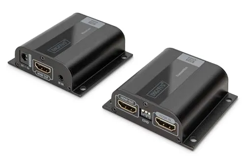 Professional DS-55100-1 HDMI Extender Set Full HD - Video und Audio Erweiterung bis zu 50 m, ideal für Heimkino und professionelle Anwendungen