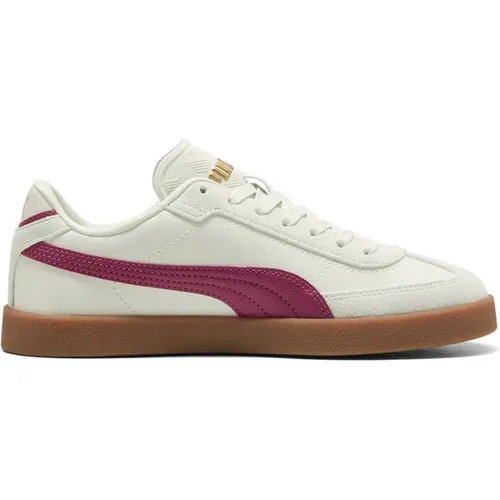 PUMA CLUB II ERA Sneaker, Gr. 40, Sage Frost-Berry - Sportliche Sneaker aus weichem Leder mit hervorragender Dämpfung für maximalen Komfort. Ideal für die Straßen der Stadt und die Terrace Culture.