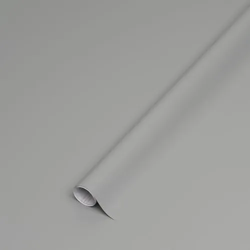 d-c-fix Möbel-Klebefolie Grau, 90 cm x 2,1 m - abwaschbare und selbstklebende Deko-Folie für Küche, Schrank, Tisch & Fensterbank - modern & nachhaltig