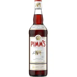 Pimm's The Original No. 1 - Aromatischer Aperitif für Cocktails - Cocktail Mixer - Pimm's No. 1 ist ein erfrischender Aperitif auf Gin-Basis mit geheimen Kräuter- und Fruchtaromen, perfekt für kreative Mixgetränke und gesellige Anlässe.