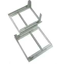 FRANKE Abfallsorter GARBO 45-2 Rahmen mit 2-fach Trennung - Robuster Rahmen für FRANKE Abfallsorter GARBO 45-2. Ideal für die einfache Mülltrennung mit zwei Fächern (12 l und 18 l). Perfekt für eine organisierte Abfallentsorgung in jedem Haushalt.