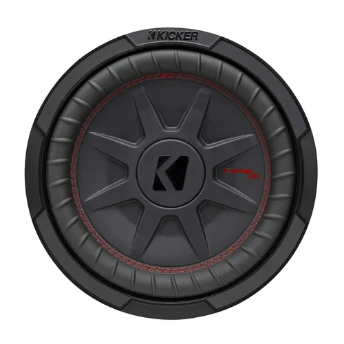 Kicker 10" Woofer CompR CWRT102-48 - Car-HiFi-Lautsprecher mit 800 Watt Leistung, ideal für kraftvollen Bass in Ihrem Auto und beeindruckenden Sound.