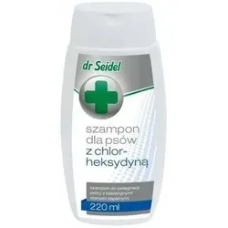 Dr. Seidel Chlorhexidin Shampoo 220ml - Spezialshampoo für die Fellpflege, ideal zur Unterstützung der Hautpflege bei empfindlichem Fell. Sanft und effektiv für ein gesundes Erscheinungsbild.