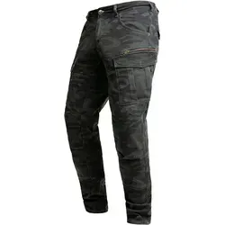 John Doe Defender Mono Damen Motorrad Textilhose, mehrfarbig, Größe 27 - Motorradhose mit abriebfester Aramid-Verstärkung und Stretch-Stoff für höchsten Komfort, schmutz- und wasserabweisend – perfekt für stilvolle Sicherheit auf zwei Rädern.