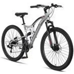 Chillaxx Bike Falcon Premium Mountainbike 27,5 Zoll - Vielseitiges Fahrrad für alle - Fahrrad mit 21-Gang-Schaltung und Vollfederung, ideal für Alltag und Touren. Robuster Stahlrahmen und modernes Design sorgen für Fahrkomfort und Sicherheit.