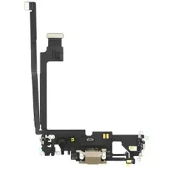 Ladebuchse für iPhone 12 Pro Max Gold Dock Connector Flex Ersatz - Gold