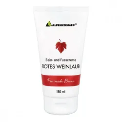 Alpencosmed Rotes Weinlaub Bein- und Fusscreme