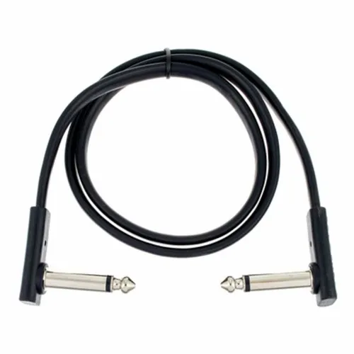 Flat Patch Cable Black 60cm