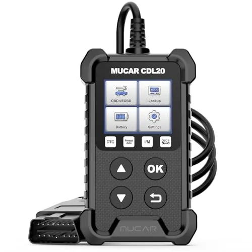 MUCAR CDL20 OBD2 Diagnosegerät - OBD-II Diagnosewerkzeuge mit umfassenden Funktionen zur schnellen Fehlercode-Identifikation und Echtzeit-Datenanalyse, spart Zeit und Kosten bei Autoreparaturen.