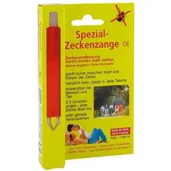 Zeckenzange 1 St von Pharma Brutscher - effektive und rezeptfreie Lösung zur sicheren Zeckenentfernung bei Hunden