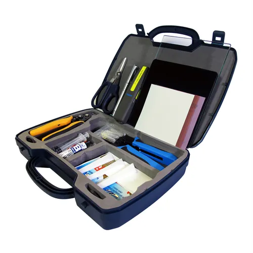 HOBBES LWL-Werkzeugsatz inkl. Fiber Checker Pro - Elektrische Messgeräte, tragbar und ideal für präzise Glasfaser-Messungen – perfekt für Techniker und Installateure.