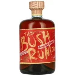Bush Original Spiced Rum 37,5% Vol. 0,7l - Rum – der weltweit erste nachhaltige Spiced Rum, hergestellt mit grüner Energie und in 100% recyceltem Glas, vereint außergewöhnlichen Geschmack mit umweltfreundlicher Produktion.