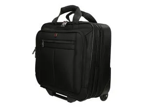 HTI-Living Laptoptasche Trolley 38 - Praktische Businesstasche - Ideal für Geschäftsreisende: Die Laptoptasche bietet Platz für Laptops bis 17 Zoll und überzeugt mit leichtläufigen Rollen für mühelosen Transport.