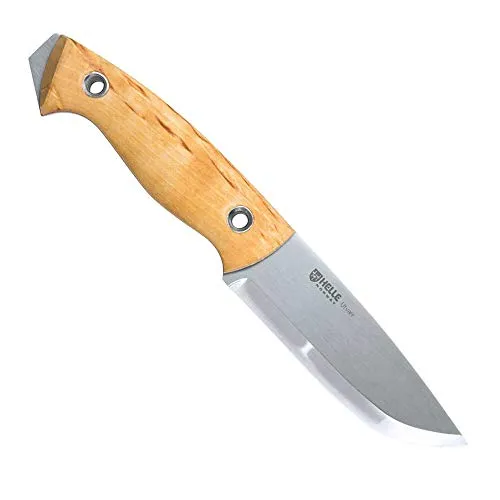 Helle Jagd-/Outdoormesser UTVAER, Modell 600, FullTang Klinge 12C27 Sandvikstahl