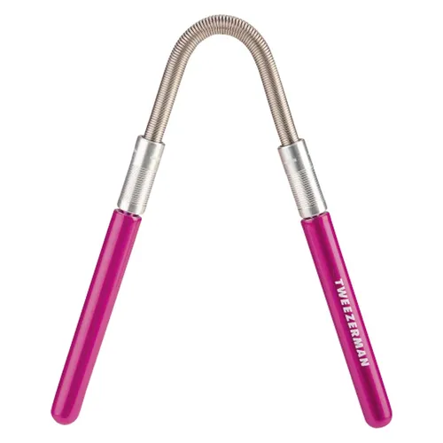 Tweezerman Smooth Finish Gesichts-Haarentferner - Effektives Haarentfernungstool für die Anwendung zu Hause. Entfernen Sie unerwünschte Haare schnell und einfach von Kinn, Wangen, Hals und Oberlippe.