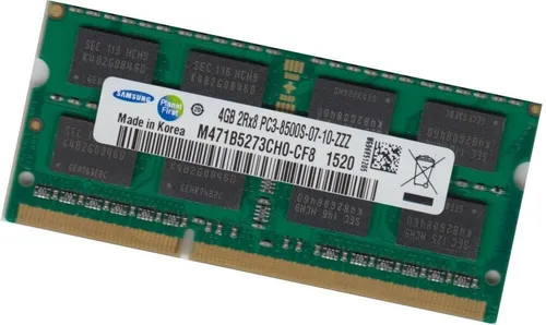 Samsung Original 1x 4Gb DDR3 1066 Mhz Ram Speicher Apple / Notebook 204pin DDR3