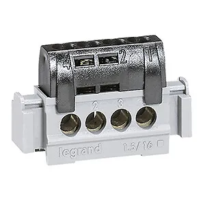 Legrand 004850 Klemmleiste LEXIC PHASENKLEMMEN 1/4