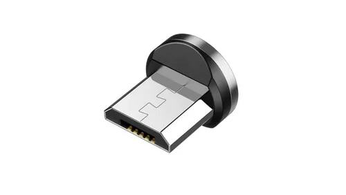 Maclean Brackets MCE477 - MicroUSB-auf-Magnet-USB-Kabel, flexibles und praktisches Ladegerät für unterwegs