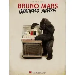 Bruno Mars: Unorthodox Jukebox - Songbook für Klavier, Gesang, Gitarre - Musiknoten für Klavier, Gesang und Gitarre, ideal für Musiker und Fans von Bruno Mars, um die beliebtesten Songs nachzuspielen.