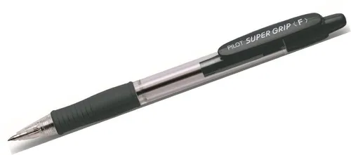 PILOT Druckkugelschreiber SUPER GRIP F schwarz - Sonstige, ergonomischer Griff für komfortables Schreiben und gleichmäßige Tinte für ein reibungsloses Schriftbild.