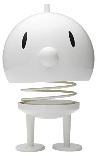 Hoptimist Bumble Wackelfigur – Skandinavische Deko für gute Laune - Statuen und Dekoartikel, bringt Freude und Optimismus ins Zuhause, ideal als Geschenk oder Bürodeko.