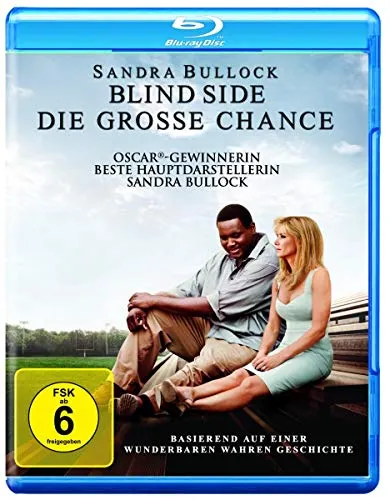 Blind Side - Die große Chance Blu-ray NEU - Drama-Film auf Blu-ray, inspirierende wahre Geschichte über Chancen und Zusammenhalt, perfekt für Filmabende.