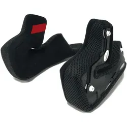 Nolan N87 Plus Clima Comfort Wangenpolster, schwarz, Größe XL - Motorrad-Headsets, leicht auszutauschen und waschbar – perfekter Komfort für lange Fahrten.