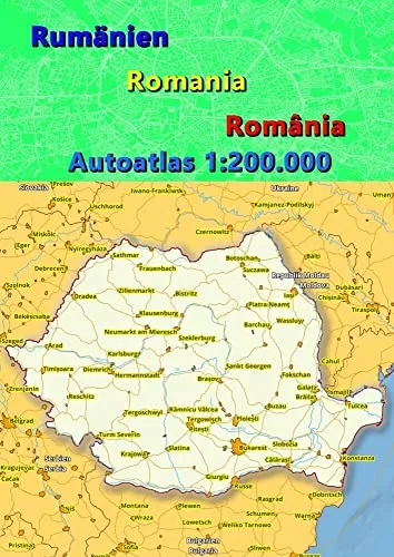 Rumänien Autoatlas 2023 2024