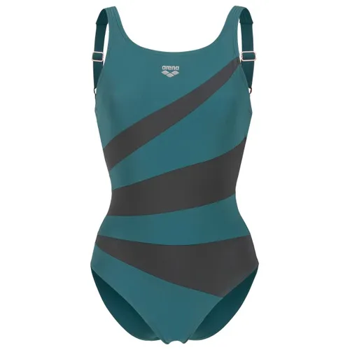 Arena Damen Badeanzug Isabella Wing Back - türkis, Gr. 36 - Bequemer Badeanzug mit verstellbaren Trägern in Türkis, Gr. 36. Ideal für Schwimmen, bietet Stretch für optimale Bewegungsfreiheit. Entdecken Sie weitere Top-Angebote von Arena bei Bergfreunde.de!