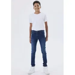Name It Stretch-Jeans NKMSILAS für Jungen - Modische slim fit Kinderhose aus elastischem Denim mit verstellbarem Bund für optimalen Sitz und Tragekomfort. Perfekt für aktive Jungs!