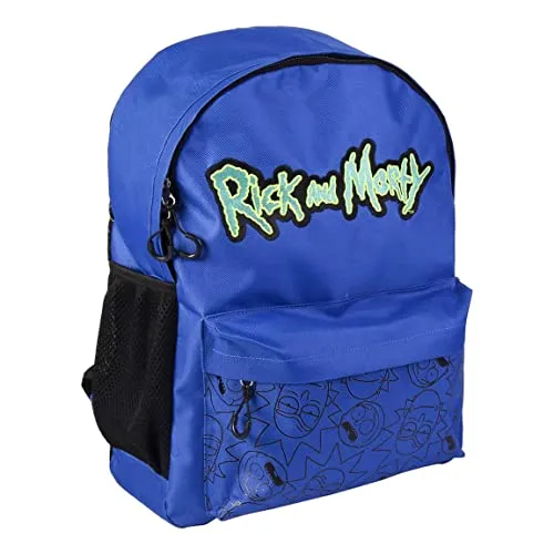 CERDÁ LIFE'S LITTLE MOMENTS ochila Escolar de Rick and Morty, Mochila Unisex niños, Multicolor, Normal
