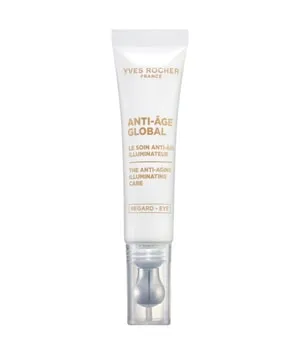 Yves Rocher Anti-Âge Global Augencreme 15 ml - Die Augencreme reduziert sichtbar Falten und sorgt für einen strahlenden Blick. Ihre erfrischende Gel-Textur ist für alle Hauttypen geeignet und bietet eine angenehme Pflege.