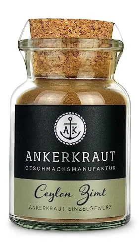 Ankerkraut Ceylon Zimt, 55g im Korkenglas