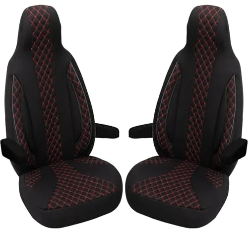 BREMER SITZBEZÜGE für Ford Transit Custom Vanestro - Hochwertige Schonbezüge für Ford Transit Custom, langlebig und pflegeleicht. Einfache Montage mit Klettsystem, atmungsaktive Materialien sorgen für Komfort und Schutz. Ideal für längere Fahrten!