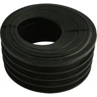Marley Gummimanschette für Fallrohr DN 53-75-90 - Schwarze Gummimanschette aus hochwertigem Kunststoff für eine zuverlässige Verbindung an KG-Rohren DN 110 mm, ideal für Dachrinnen-Zubehör.