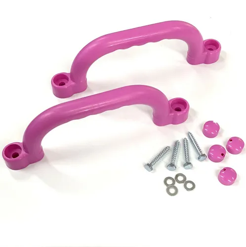 Handgriffe Handgriff Spielturm Griff Kletterturm Kunststoff Haltegriffe pink 2