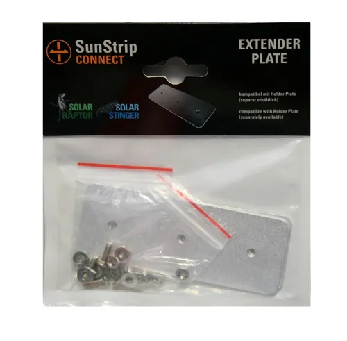 Econlux SolarStinger SunStrip Extender Plate  Verbindungsplatten für 2 SunStrips