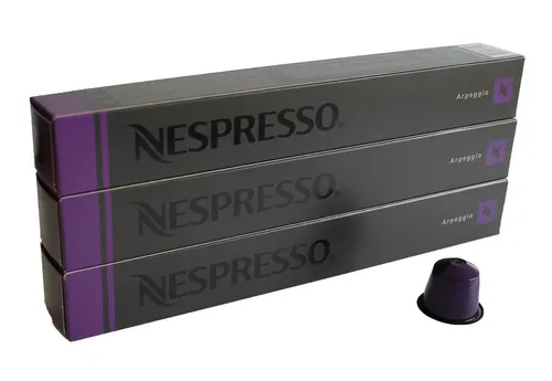 Nespresso Ispirazione Firenze Arpeggio Kaffeekapseln, 10 Stück - Erleben Sie den vollmundigen Geschmack der Nespresso Ispirazione Firenze Arpeggio Kaffeekapseln. Ideal für den perfekten Kaffeegenuss zu Hause, mit einer harmonischen Röstung und feinen Aromen.