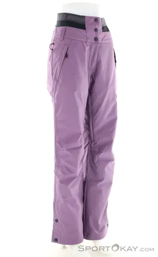 Picture Treva Pants grape jam (D) S - Damen Skihosen aus robustem Recycling-Polyester mit 10K/10K Membran für atmungsaktiven Nässeschutz, isoliert und mit Ventilations-Zipper für optimale Temperaturregulierung auf der Piste.