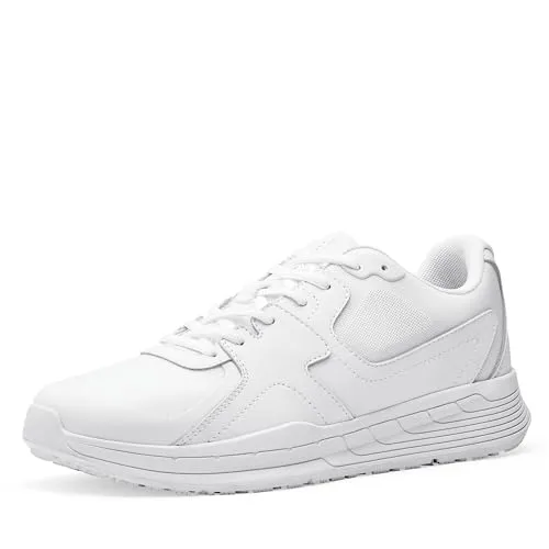 Shoes for Crews Condor II Unisex Arbeitsschuhe - Herren Industrie & Handwerk Schuhe mit rutschhemmender Sohle und spritzwassergeschütztem Leder – ideal für lange Schichten in Gastronomie und Gesundheitswesen.
