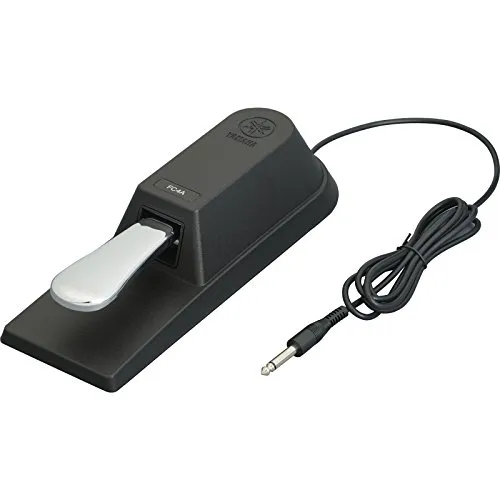 Yamaha FC 4A Fußtaster - Pedale in Pianopedal-Form mit 160 cm Kabel, ideal für eine präzise Steuerung bei Klavier- und Keyboardspielen.