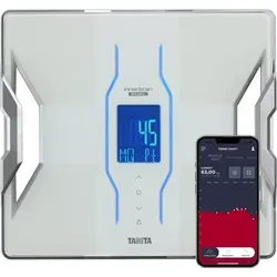 Tanita RD-953 Bluetooth 4 Low Energy Körperanalyse-Waage - Körperanalysewaage mit medizinischer Technologie für präzise Messungen von Muskel, Fett und Wasser. Ideal für Zuhause und zur Verfolgung von Trainingsfortschritten.