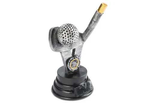 Goods+Gadgets Dekoobjekt GOODS+GADGETS 18 cm Pokal Golfturnier – Siegerpokal Golf Deko, 18 cm Golfpokal