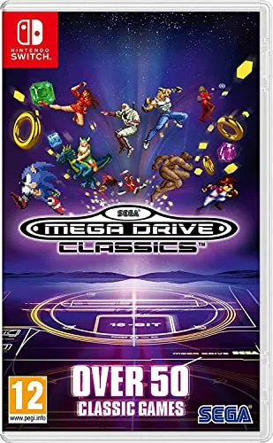 SEGA Mega Drive Classics - Nintendo Switch - Retro Spielesammlung - Nintendo Switch-Spiel mit der größten Sammlung klassischer Mega Drive-Spiele, inklusive Online-Multiplayer und einzigartigen Retro-Features.