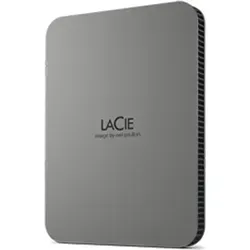 LaCie Mobile Drive Secure 5 TB - STLR5000400 - Externe Festplatten mit integrierter Sicherheitsverschlüsselung, ideal für den sicheren Transport und die Speicherung Ihrer Daten.