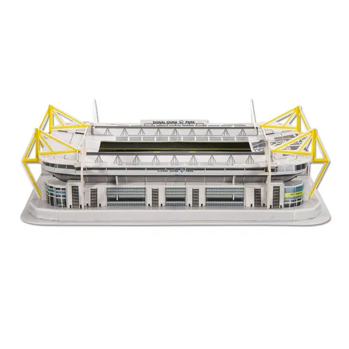 Stadionpuzzle BVB 3D - Bunt - 3D Stadionpuzzle für Borussia Dortmund-Fans, kreative Beschäftigung mit hochwertigem Materialmix und detailgetreuer Nachbildung des Stadions.