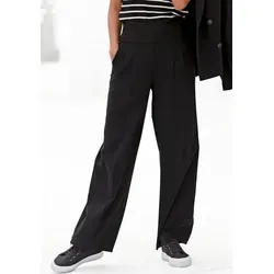 LASCANA Palazzohose im Business-Look - Stoffhose im eleganten Business-Look, figurumspielend mit praktischen Taschen, ideal für Büro und besondere Anlässe.