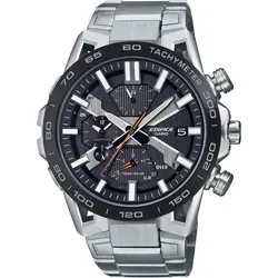 Casio Edifice Herrenuhr EQB-2000DB-1AER Solar Bluetooth® Smart - Silber/Schwarz