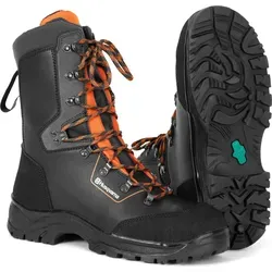 Husqvarna Schnittschutzstiefel Classic 47 – Robuste Outdoor-Stiefel - Leichte und bequeme Schnittschutzstiefel für Outdoor-Aufgaben. Mit verstärkten Zonen für hohe Stabilität und einem einfach anpassbaren Schnürsystem. Perfekt für jeden Einsatz im Freien.